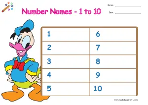 Number Names