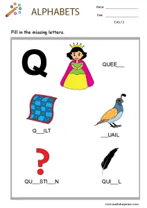 One Word Puzzle Worksheets