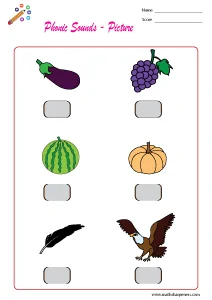 Phonics Worksheets