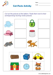 Rhyming Words Worksheets