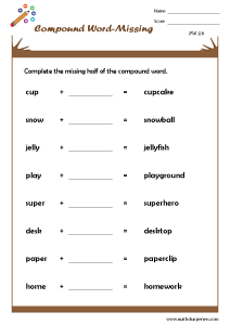 Vocabulary Practice Worksheets