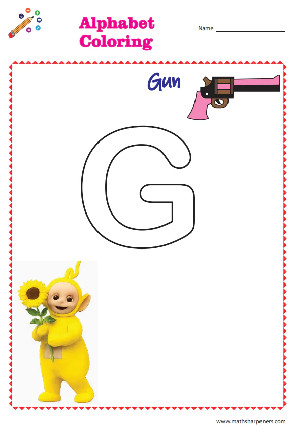 Alphabet Coloring Worksheets