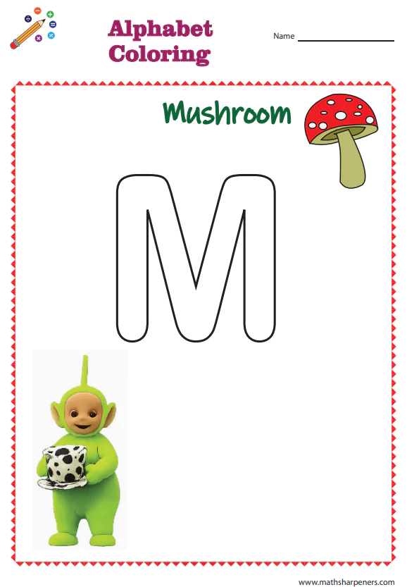 Alphabet Coloring Worksheets