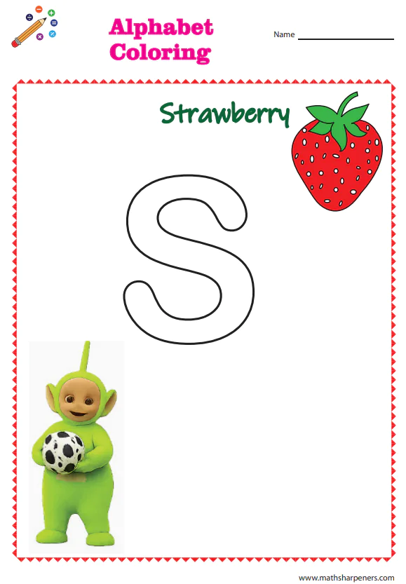 Alphabet Coloring Worksheets