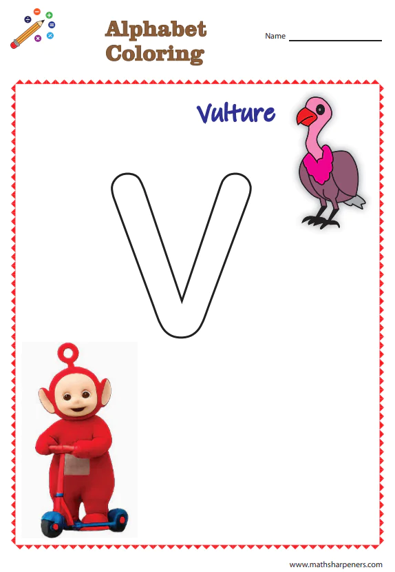 Alphabet Coloring Worksheets