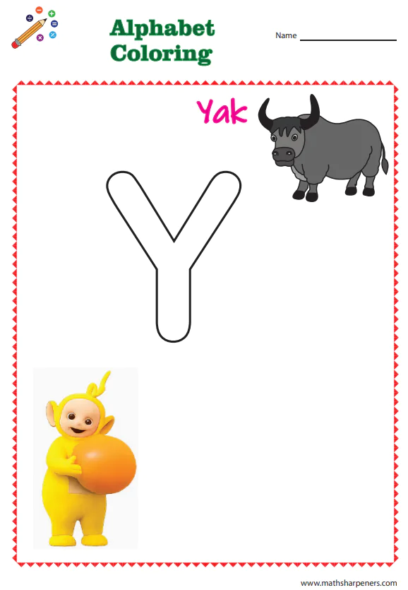 Alphabet Coloring Worksheets