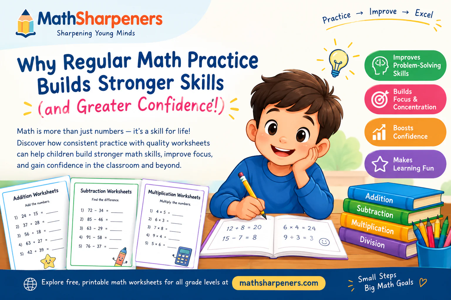 Why Regular Math Practice Is Important for Kids